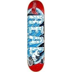  Real Pop Slickles Medium Red Skateboard Deck   7.75 x 31 