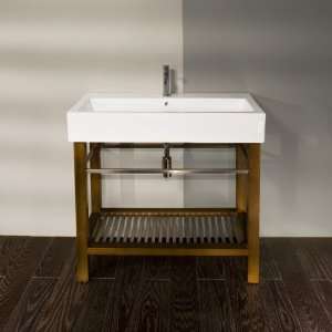  Steel Towel Bar & Shelf 5460T 15 Natural Zebra: Home & Kitchen