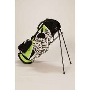 Sassy Caddy Ladies Golf Stand Bags   Zippy Zebra Animal Print:  