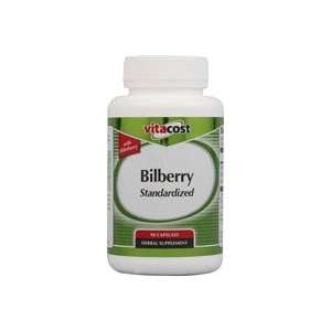  Vitacost Standardized Bilberry 80 mg + Elderberry 125 mg 