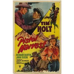  Pistol Harvest (1951) 27 x 40 Movie Poster Style A: Home 