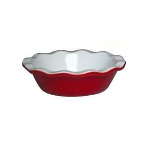  Emile Henry 5 1/2 Inch Pie Dish, Red: Home & Kitchen