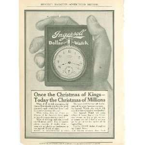  1915 Advertisement Ingersoll Dollar Watch 