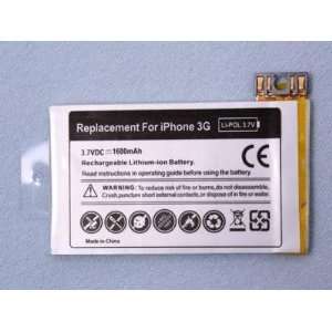  1600mah OEM Replacement Battery Pack for Iphone 3g: Cell 