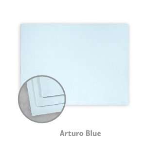  Arturo Blue Plain Card   100/Box: Office Products