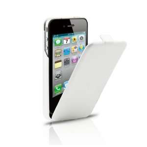  White Flip Leather Case 1450mAh Backup Battery for iPhone 