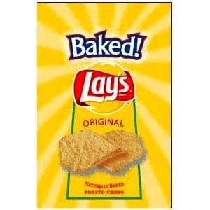 Lays Baked Regular Chips 64 Count:  Grocery & Gourmet Food