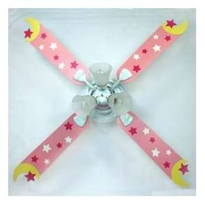  Twinkle Little Star Ceiling Fan  color: Pink Twinkle: Home 