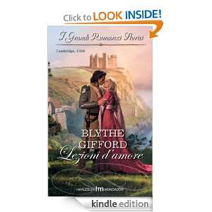 Lezioni damore (Italian Edition): Blythe Gifford:  Kindle 