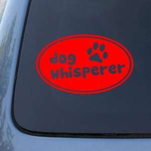  DOG WHISPERER   Vinyl Car Decal Sticker #1509  Vinyl 