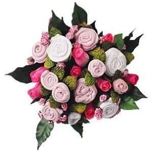  Pink Baby Bunch of Clothes Bouquet: Baby
