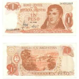  Argentina ND (1970 73) 1 Peso, Pick 287: Everything Else