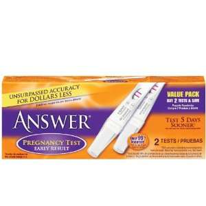  Answer Early Result Pregnancy Test   : Health & Personal 