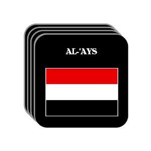  Yemen   AL AYS Set of 4 Mini Mousepad Coasters 