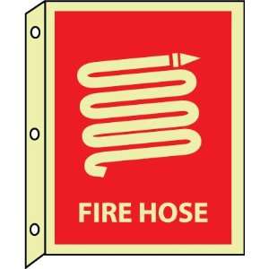  FLANGED SIGNS FIRE HOSE: Home Improvement