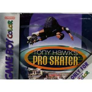 Tony Hawks Pro Skater GBC Instruction Booklet (Game Boy Color Manual 
