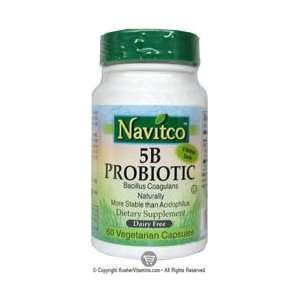  Navitco 5B 5 Billion Probiotic   60 Vegetarian Capsules 