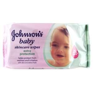 Johnsons Baby Extracare Wipes 64 Pack 500g:  Grocery 