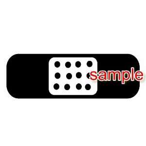  BAND AID WHITE 13 VINYL DECAL STICKER: Everything Else