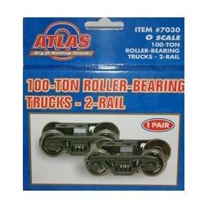  7030 Atlas O 2 Rail Die Cast 100 Ton Roller Trucks Toys & Games