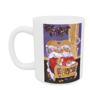  Six in a Bed by Diane Matthes   Mug   Standard Size: Home 