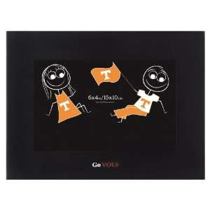 Burnes of Boston CLC3046 Go Vols Tennessee Picture Frame, Black, 6 by 
