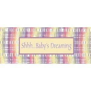  ShhBabys Dreaming by Smith Haynes 10x4: Baby
