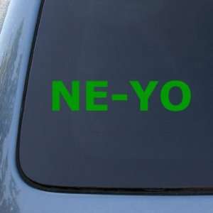  NE YO   Vinyl Car Decal Sticker #1862  Vinyl Color: Green 
