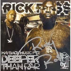  Autographed Rick Ross Maybach Music Pt. 2 Deeper Than Rap 