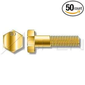   Cap Screws Grade 8 Military Yellow Zinc 5/8 11X3   Ships Free in USA