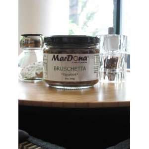 MarDona 10oz Eggplant Bruschetta  Grocery & Gourmet Food