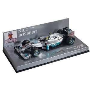   Replicarz P410110078 2011 Mercedes GP, Rosberg Showcar: Toys & Games