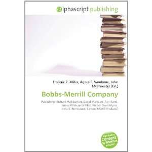  Bobbs Merrill Company (9786134043519) Books