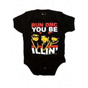  RUN DMC ILLIN INFANT ONE PIECE BODYSUIT: Baby