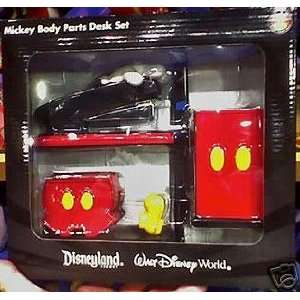 Mickey Mouse Body Parts 3 Piece Desk Set (Walt Disney World Exclusive)