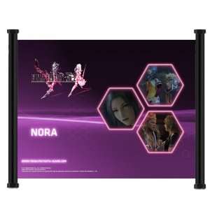  Final Fantasy XIII 2 Game Fabric Wall Scroll Poster (21 