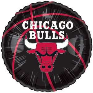  NBA Chicago Bulls 18 Game Day Mylar Balloon: Sports 