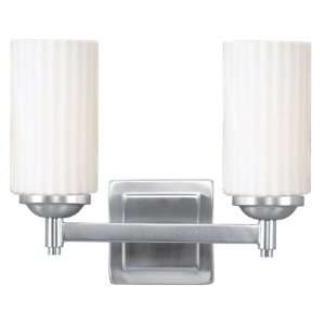  Livex 1422 91 Madison 2 Light Bathroom Lights in Brushed 