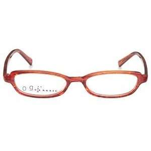  OGI Classic 1504 230 Red Linear Eyeglasses: Health 