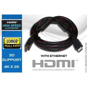  15 ft HDMI Latest Version With ETHERNET Cable Designed for 