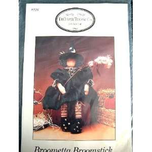 BROOMETTA BROOMSTICK  16 DOLL SEWING PATTERN FROM DECUYPER TRADING 