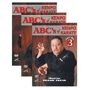  ABCs of Kenpo Karate 3 DVD Set by Frank Trejo Sports 