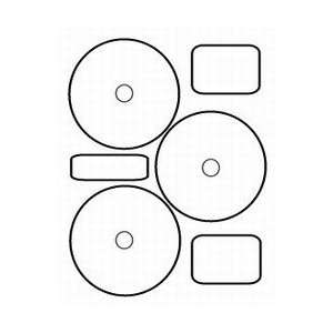   Up Full Face (600 White Sheets 1,800 CD Labels): Office Products