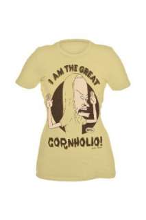  Beavis And Butt Head Cornholio! Girls T Shirt: Clothing