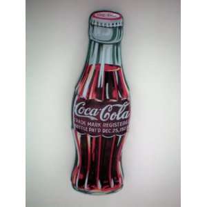  Tin    Coca Cola Trade Mark Registered Bottle Patd Dec. 25, 1923 