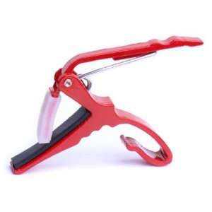  Red Quick Change Guitar Capo Musical Instruments