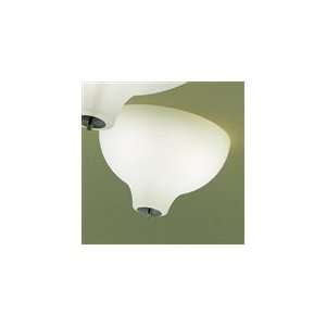 Hampstead Lighting   4286  NOUR FLUSH SMALL WHITE/NICKEL 