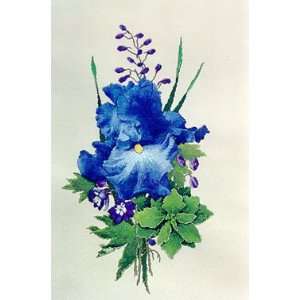  Nancys Blue Beauty   Cross Stitch Pattern: Arts, Crafts 