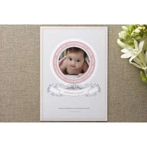   Scrolls Birth Announcements by Duval Invites