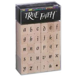  True Faith ABC Scrapbook and Card Stamp Set